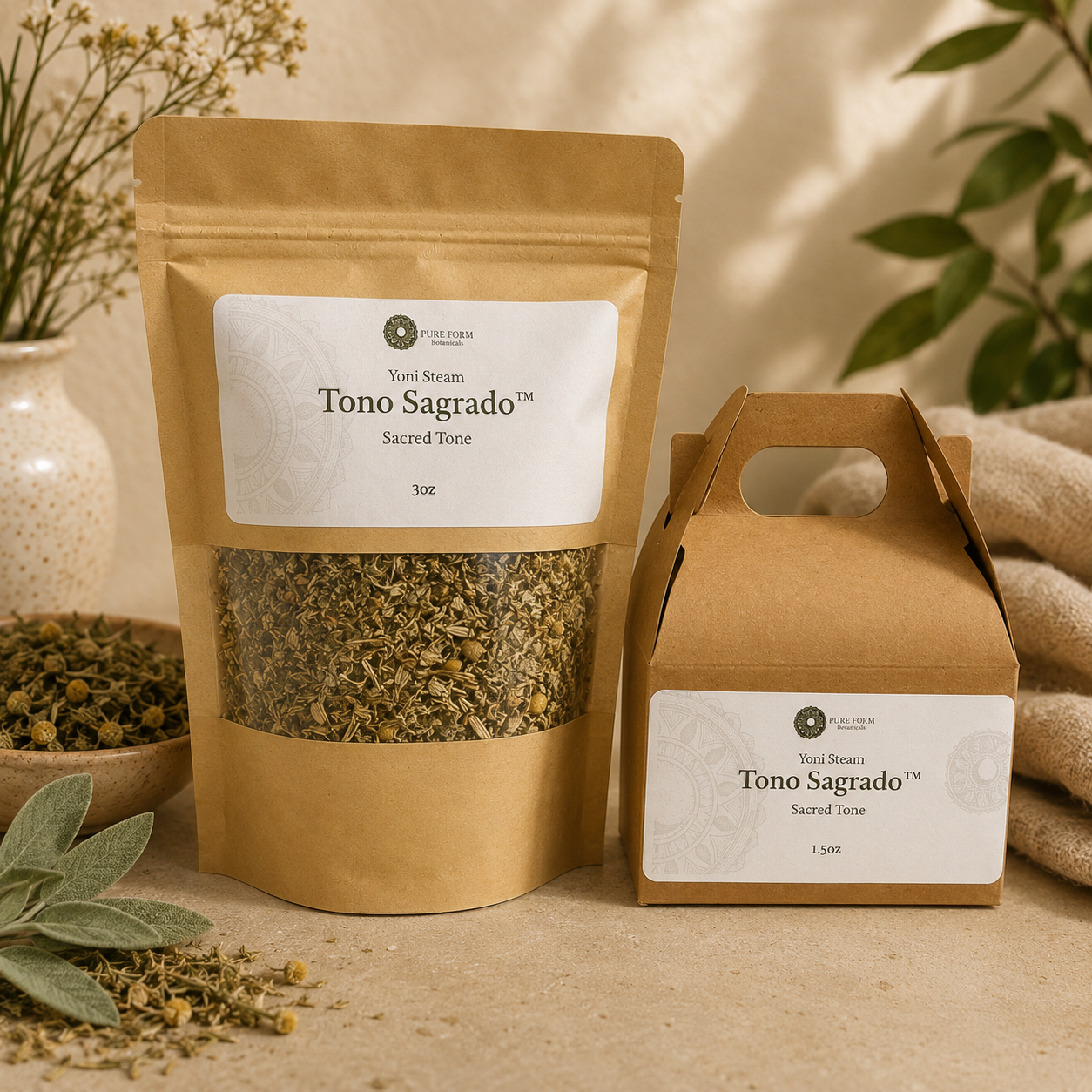 Tono Sagrado —Toning Botanical Yoni Steam Ritual