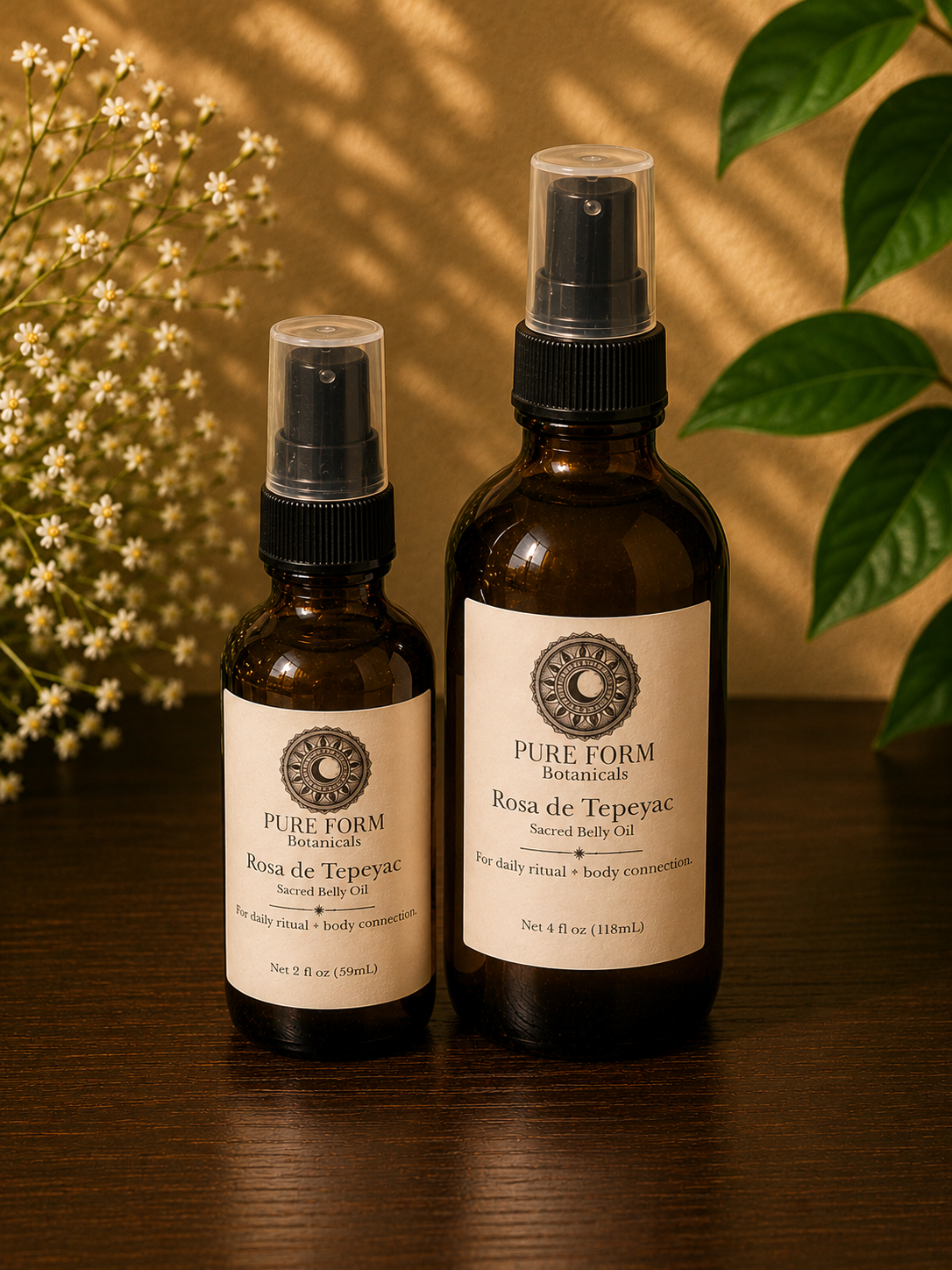 Rosa de Tepeyac Sacred Belly Oil