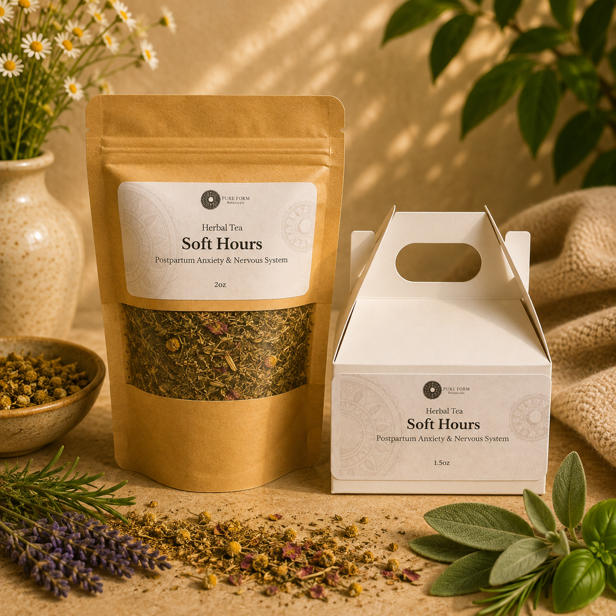 Soft Hours — Gentle Postpartum Botanical Yoni Steam Ritual