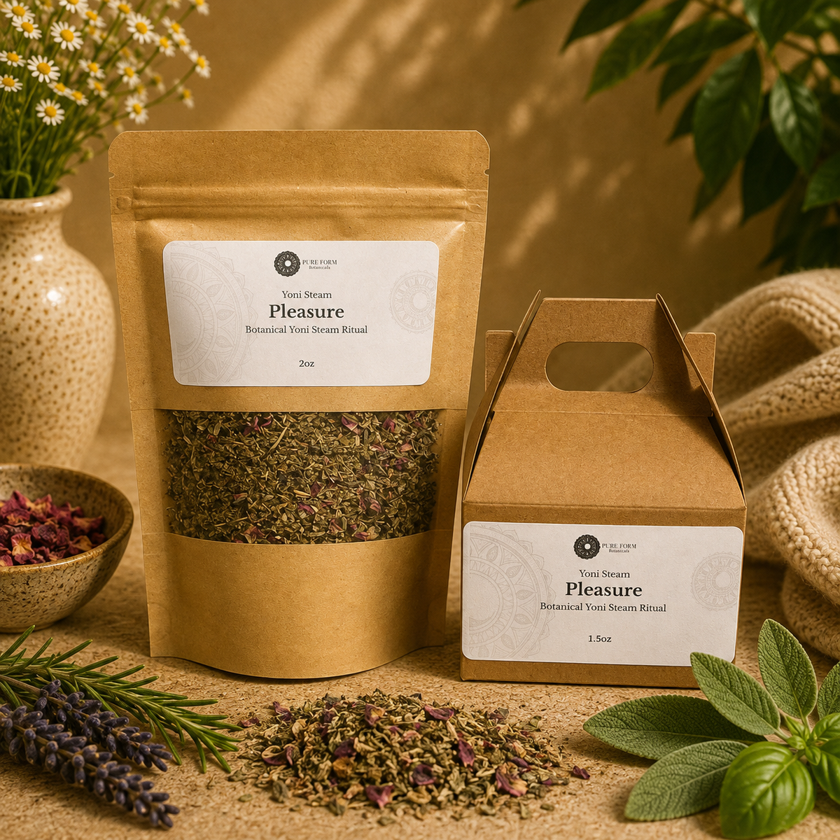 Pleasure — Botanical Yoni Steam Ritual